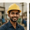 কনস্ট্রাকশন শ্রমিক পদে কর্মরত একজন কর্মী